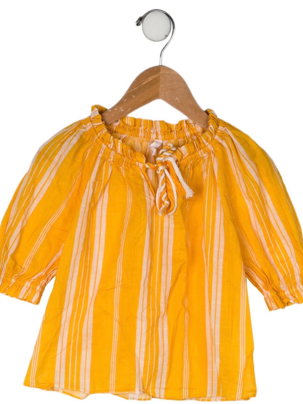 Zimmermann Yellow and White Striped Dress 2-4